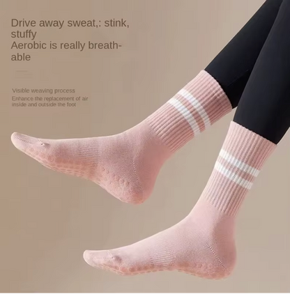 Chaussette antidérapante Rose